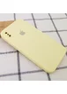 Чехол Silicone Case Square Full Camera Protective (AA) для Apple iPhone XS (5.8") Желтый / Mellow Yellow