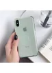 TPU чехол Epic Ease с усиленными углами для Apple iPhone X (5.8") Зеленый / Transparent