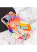 TPU+PC чехол Colorspot с ремешком-цепью для Apple iPhone X / XS (5.8") Lines