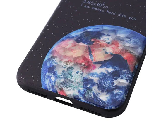 TPU чехол YCT Brilliant для Apple iPhone X/XS Планета Земля
