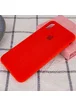 Чохол Silicone case (A) (з закритим низом) для Apple iPhone X / XS Червоний / Red