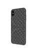 Чехол Nillkin Tempered Plaid Case для Apple iPhone X (5.8") Черный