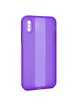 Чехол TPU Glossy Line Full Camera для Apple iPhone X / XS (5.8") Сиреневый