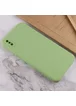 Силиконовый чехол Candy Full Camera для Apple iPhone X / XS (5.8") Фисташковый