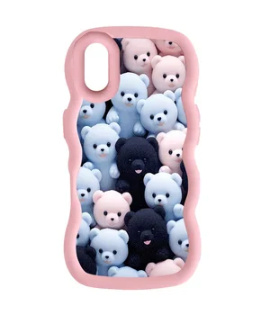 Чохол TPU Cloudy Pictures для Apple iPhone X/XS (5.8") Bears