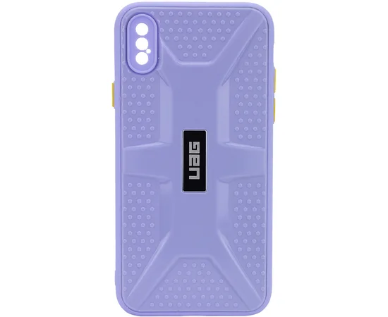 Чохол TPU + PC UAG для Apple iPhone X / XS (5.8 ") Бузковий