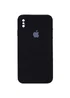 Чохол Silicone Case Square Full Camera Protective (AA) для Apple iPhone XS (5.8 ") Чорний / Black