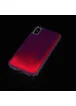 Неоновый чехол Neon Sand glow in the dark для Apple iPhone X / XS (5.8") Фиолетовый / Розовый