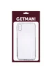 TPU чехол GETMAN Clear 1,0 mm для Apple iPhone X / XS (5.8") Прозрачный