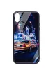 TPU+Glass чехол Night series для Apple iPhone X/XS Нью Йорк