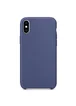 Силиконовый чехол Soft cover для Apple iPhone X / XS (5.8") Синий / Aqua Blue