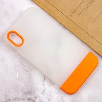 Чохол TPU+PC Bichromatic для Apple iPhone X / XS (5.8") Matte / Orange