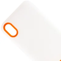 Чохол TPU+PC Bichromatic для Apple iPhone X / XS (5.8") Matte / Orange