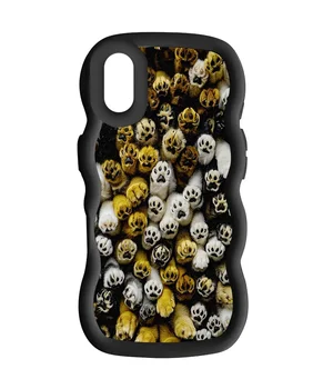 Чохол TPU Cloudy Pictures для Apple iPhone X/XS (5.8") Paws