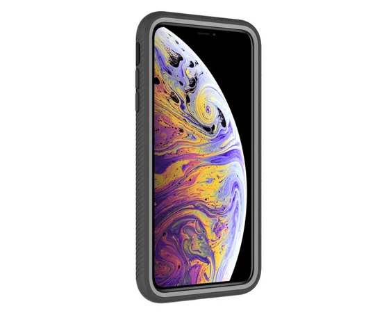 Ударопрочный чехол Full-body Bumper Case для Apple iPhone X / XS (5.8") Черный