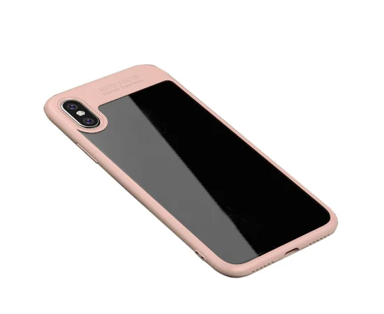 TPU чехол iPaky Hard Series для Apple iPhone X/XS Розовый