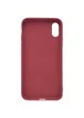TPU Sandstone Matte case для Apple iPhone X (5.8") Красный
