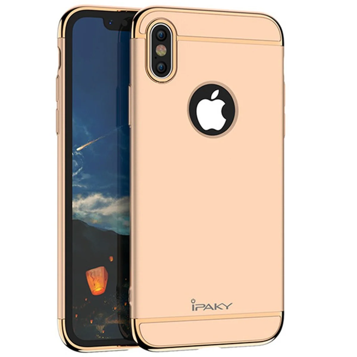 Чохол iPaky Joint Series для Apple iPhone X / XS (5.8 ") Золотий