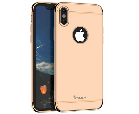 Чехол iPaky Joint Series для Apple iPhone X/XS (5.8") Золотой