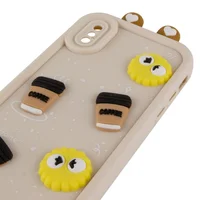 Чохол TPU Toys Case with Ears для Apple iPhone X / XS (5.8") Sand