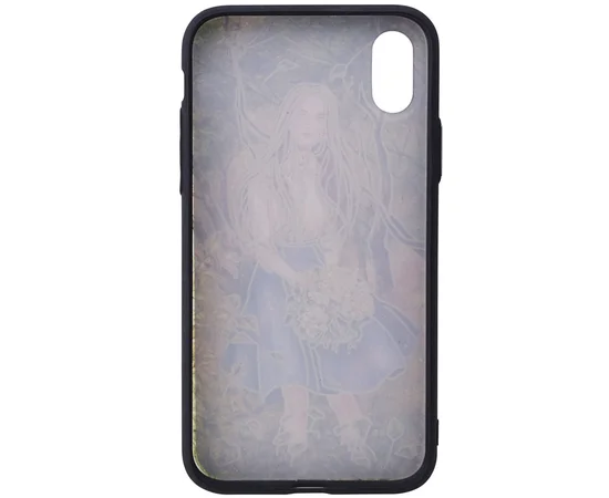TPU+PC чехол YCT картина для Apple iPhone X/XS Девочка в саду