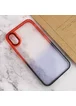 Чехол TPU+PC Fresh sip series для Apple iPhone X / XS (5.8") Черный / Красный