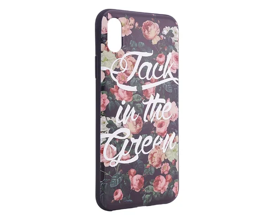 TPU чехол OMEVE Pictures для Apple iPhone X/XS Jack in the green