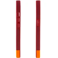 Чехол TPU+PC Bichromatic для Apple iPhone X / XS (5.8") Brown burgundy / Orange