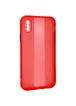 Чехол TPU Glossy Line Full Camera для Apple iPhone X / XS (5.8") Красный
