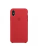Чехол Silicone case (AAA) для Apple iPhone X (5.8") Красный / Red