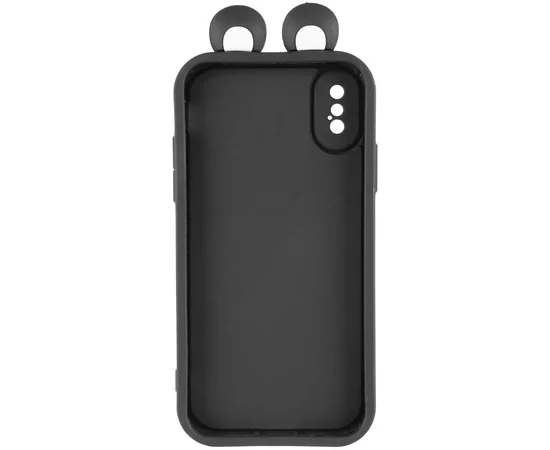 Чехол TPU Toys Case with Ears для Apple iPhone X / XS (5.8") Black