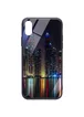 TPU+Glass чехол Night series для Apple iPhone X/XS Манхэттен