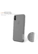 TPU чехол Nillkin Nature Series для Apple iPhone X/XS Серый (прозрачный)