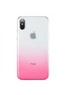 TPU+PC Ombre для Apple iPhone X / XS (5.8") Розовый