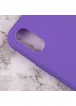 Силиконовый чехол Candy для Apple iPhone X / XS (5.8") Сиреневый