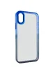 Чехол TPU+PC Fresh sip series для Apple iPhone X / XS (5.8") Черный / Синий