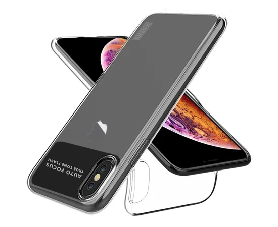 TPU чехол X-Level matte series для Apple iPhone X / XS (5.8") Прозрачный