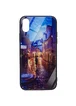 TPU+Glass чехол Night series для Apple iPhone X/XS Переулок
