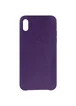 Кожаный чехол AHIMSA PU Leather Case (A) для Apple iPhone X / XS (5.8") Фиолетовый