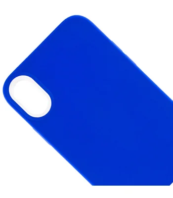Чохол TPU+PC Bichromatic для Apple iPhone X / XS (5.8") Navy Blue / White