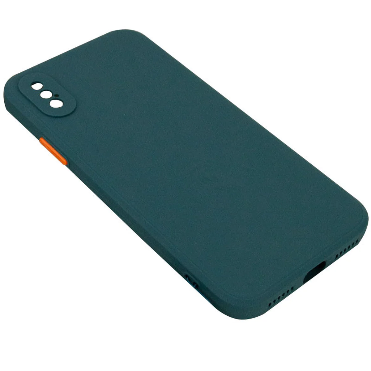 Чехол TPU Square Full Camera для Apple iPhone X / XS (5.8") Зеленый