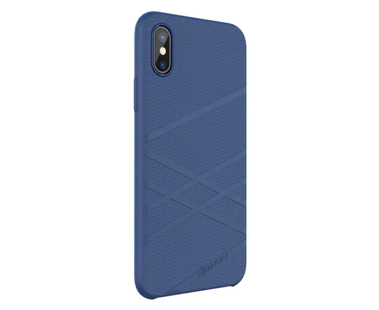 TPU чехол Nillkin Flex Series для Apple iPhone X (5.8") Синий