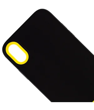 Чохол TPU+PC Bichromatic для Apple iPhone X / XS (5.8") Black / Yellow