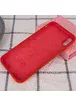 Чохол Silicone Case Full Protective (AA) для Apple iPhone X / XS Червоний / Dark Red