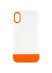 Чехол TPU+PC Bichromatic для Apple iPhone X / XS (5.8") Matte / Orange