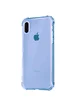 TPU чехол Epic Ease с усиленными углами для Apple iPhone X (5.8") Синий / Transparent