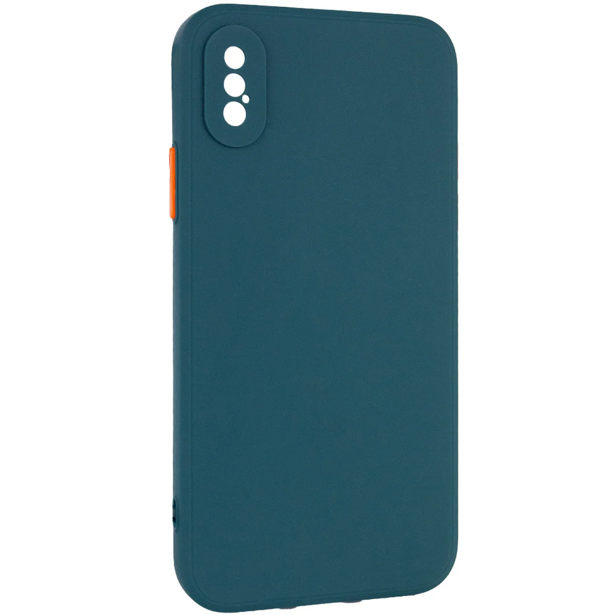 Чехол TPU Square Full Camera для Apple iPhone X / XS (5.8") Зеленый