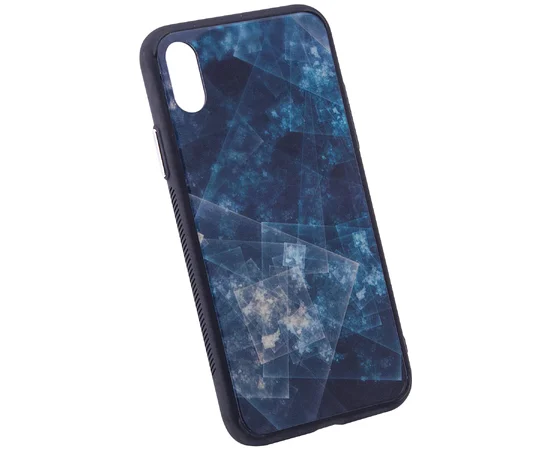 TPU+Glass чехол YCT для Apple iPhone X/XS Изумрудный