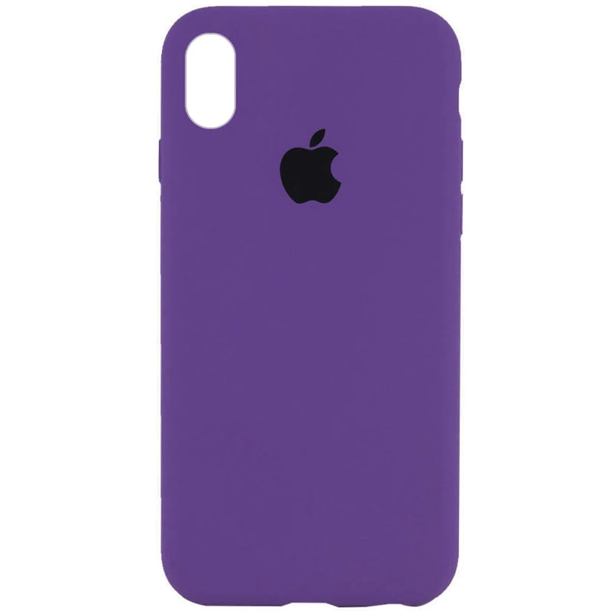 Чехол Silicone Case Full Protective (AA) для Apple iPhone X/XS Фиолетовый / Amethyst