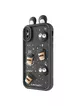 Чехол TPU Toys Case with Ears для Apple iPhone X / XS (5.8") Black